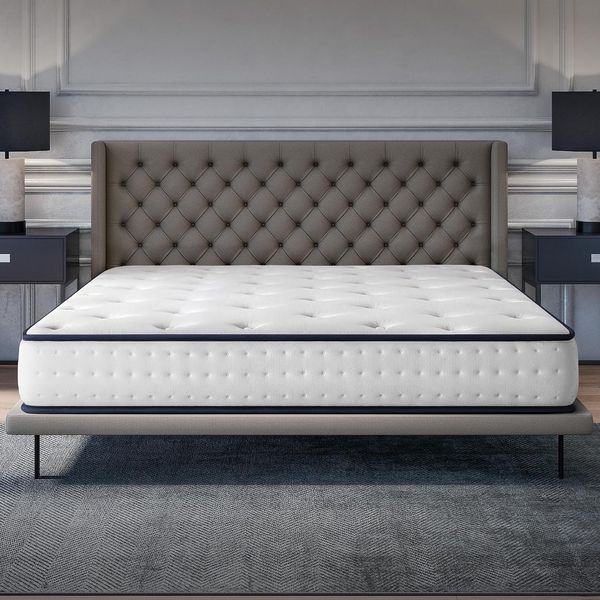 Hochwertige Komfortmatratze mit 21 cm Bauhoehe, modernes Schlafmoebel im Standardmass 150 x 190 cm